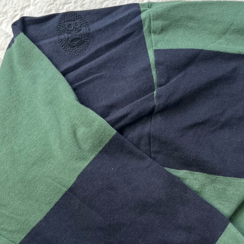 BDG Urban Outfitters striped long-sleeve polo shirt . - Picture 8 of 8